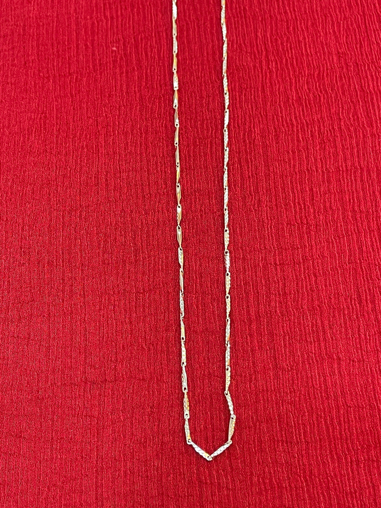 925 Silver Unique Italian Chain - 18 inches