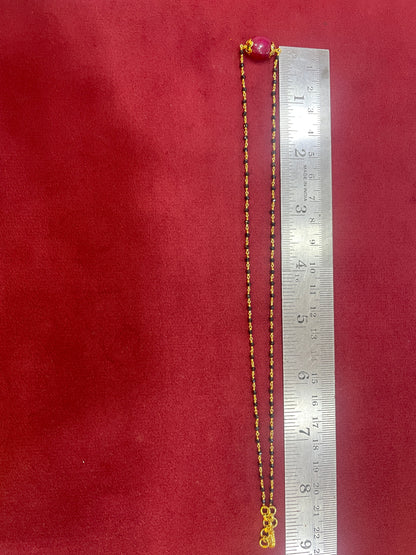 Black bean chains 16 inch