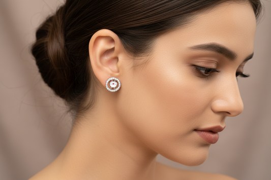 92.5 Silver Stylish Cute Earrings for Women | Trendy Elegant Design | Everyday Wear Jewellery