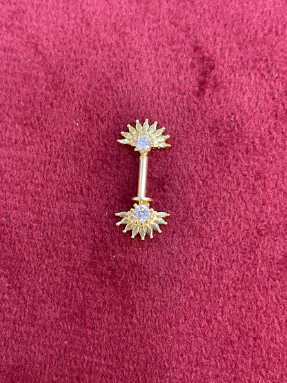 92.5 Silver Sun Bugadi | Stylish Traditional Motif Design | Elegant Jewellery ( pair)