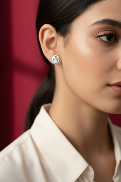 92.5 Silver Cute Stylish Earrings for Women | Elegant Trendy Design | Daily Wear Jewellery