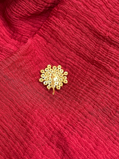 92.5 Silver Gold Plated Multicolor Nose Pin for Women | Stylish Vibrant Design | Elegant Jewellery