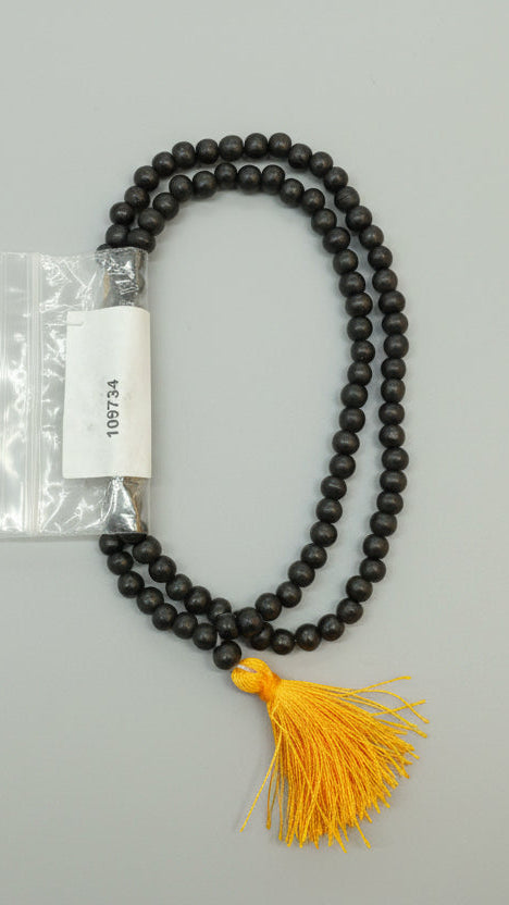 Karungali Mala Plain (108 Beads) | Traditional Spiritual Necklace | Elegant Accessory