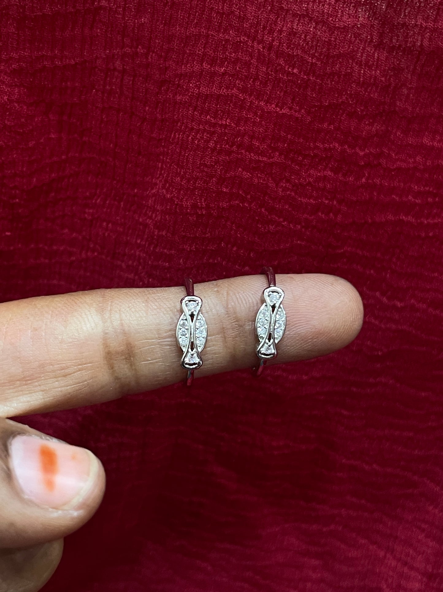 925 Silver Elegant Toe Rings