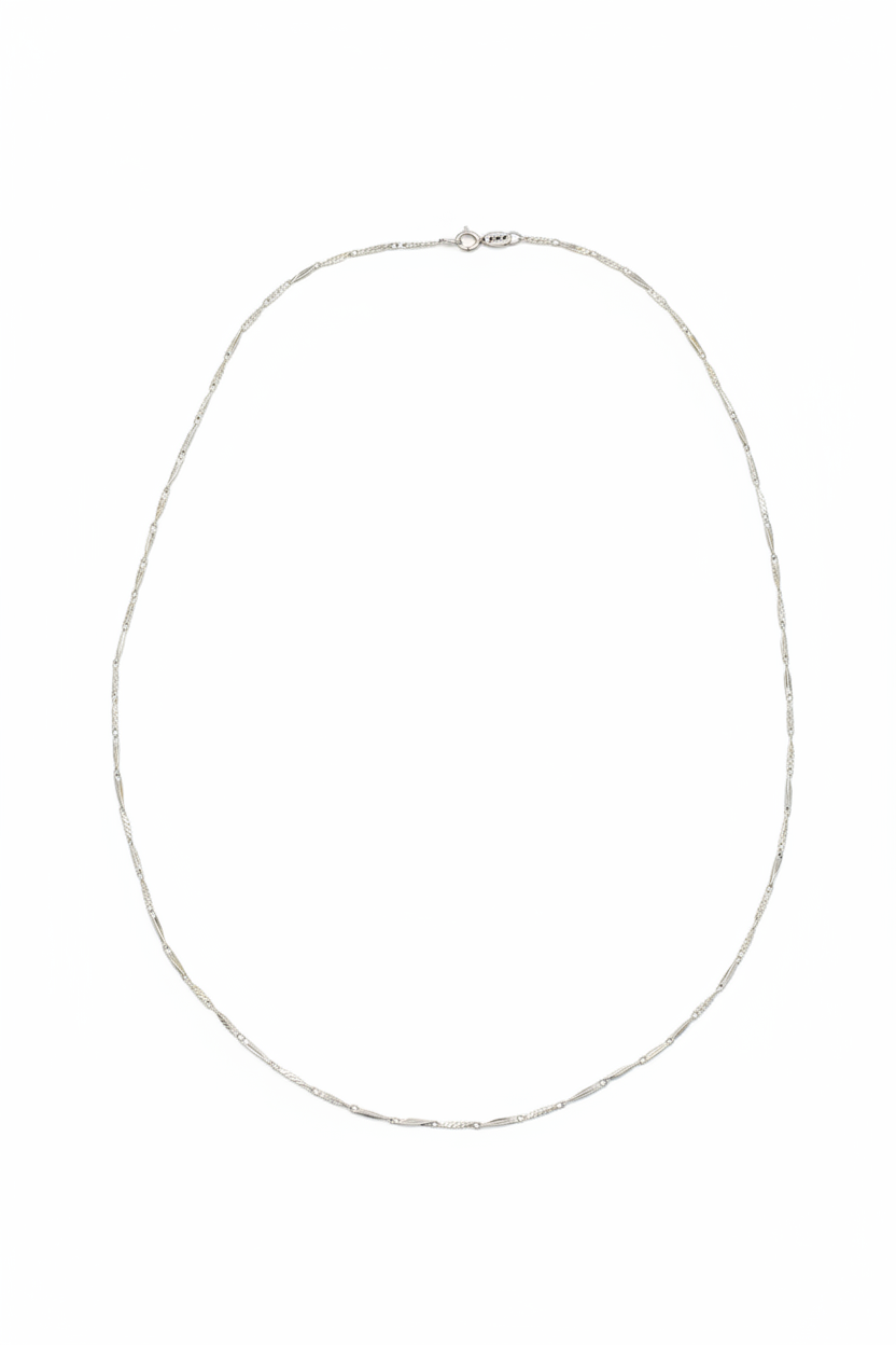925 Silver Unique Italian Chain - 18 inches