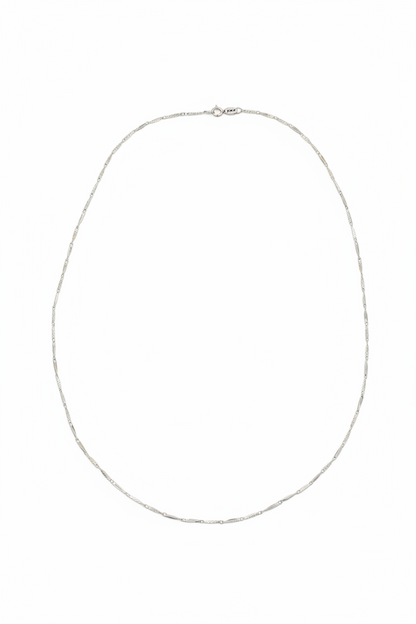 925 Silver Unique Italian Chain - 18 inches
