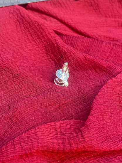 92.5 Silver Shiva Lingam Design Pendant for Men & Women – Traditional Temple Style