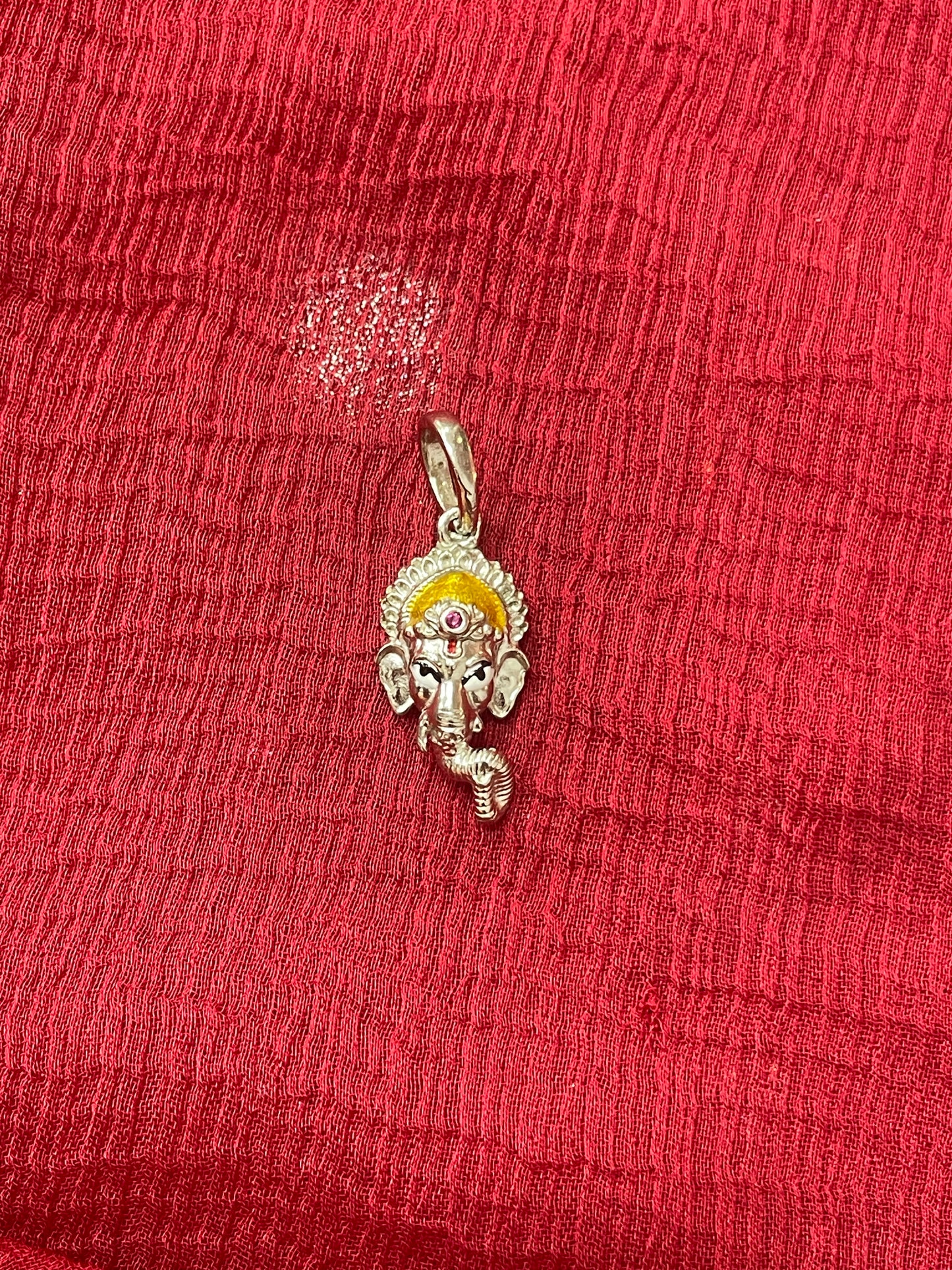 92.5 silver Vinayaka pendant