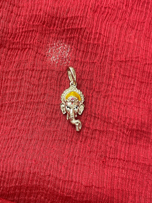 92.5 silver Vinayaka pendant