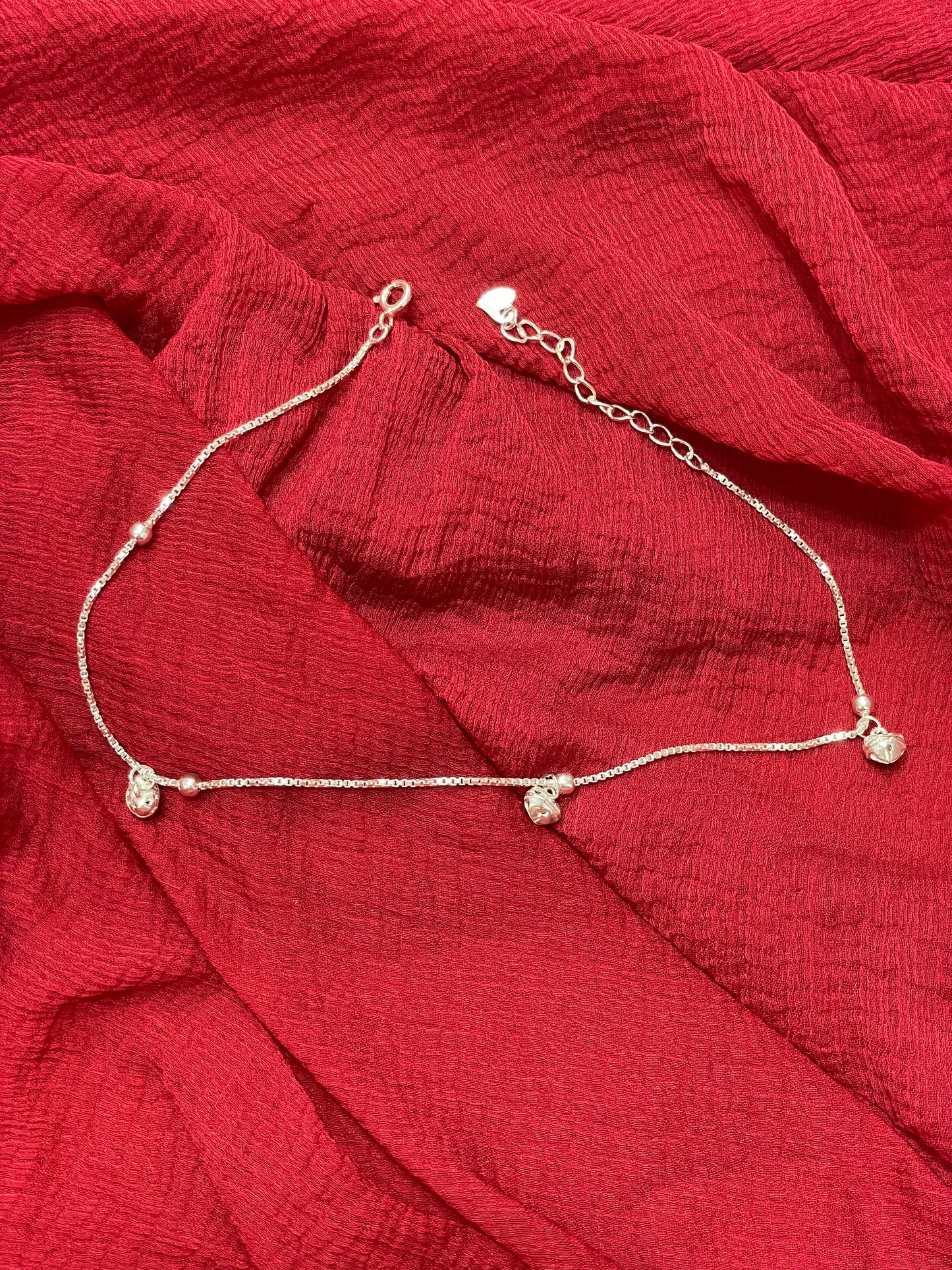 92.5 Silver Minimal Anklets | Classy Everyday Design | Jewellery