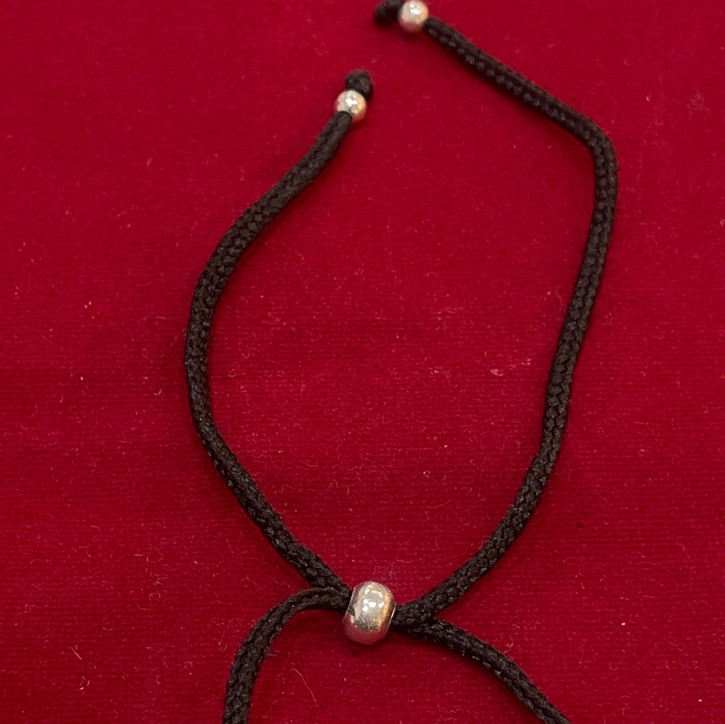 92.5 Sterling Silver Oxi Bird Thread Anklet - Single pc
