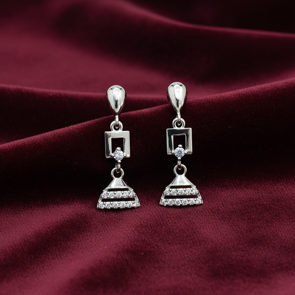 92.5 silver earrings 