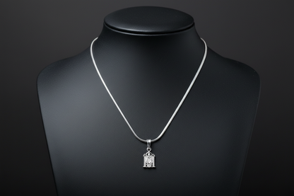 92.5 Silver Tirupati Balaji (Venkateswara Swamy) Design Pendant for Men &amp; Women – Temple Style