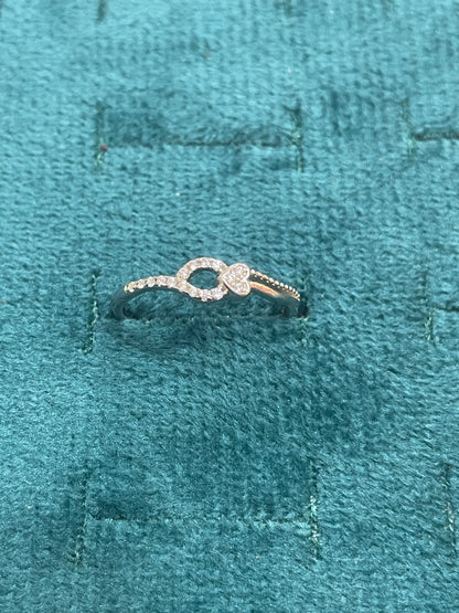 92.5 Silver Ring for Women Size 12 | Stylish Smooth Finish | Elegant Fashion Jewellery