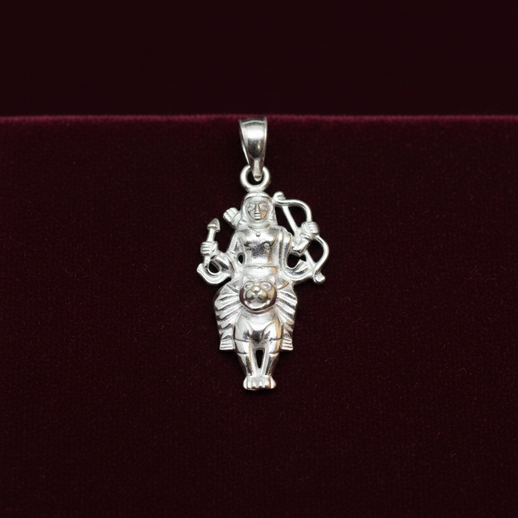 925 Silver Ayyappa Pendant