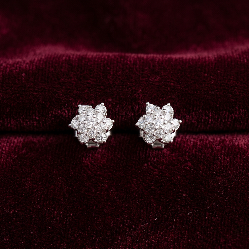 92.5 silver earrings 