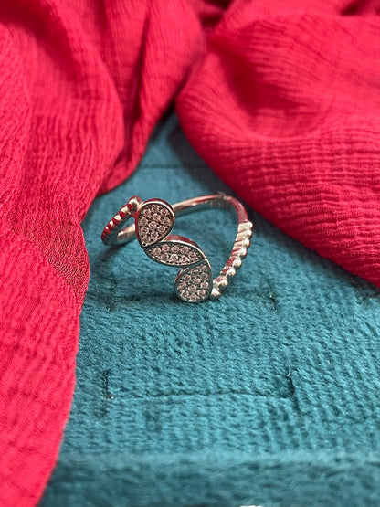92.5 Silver Elegant Classy Ring for Women | Stylish Premium Design | Modern Jewellery