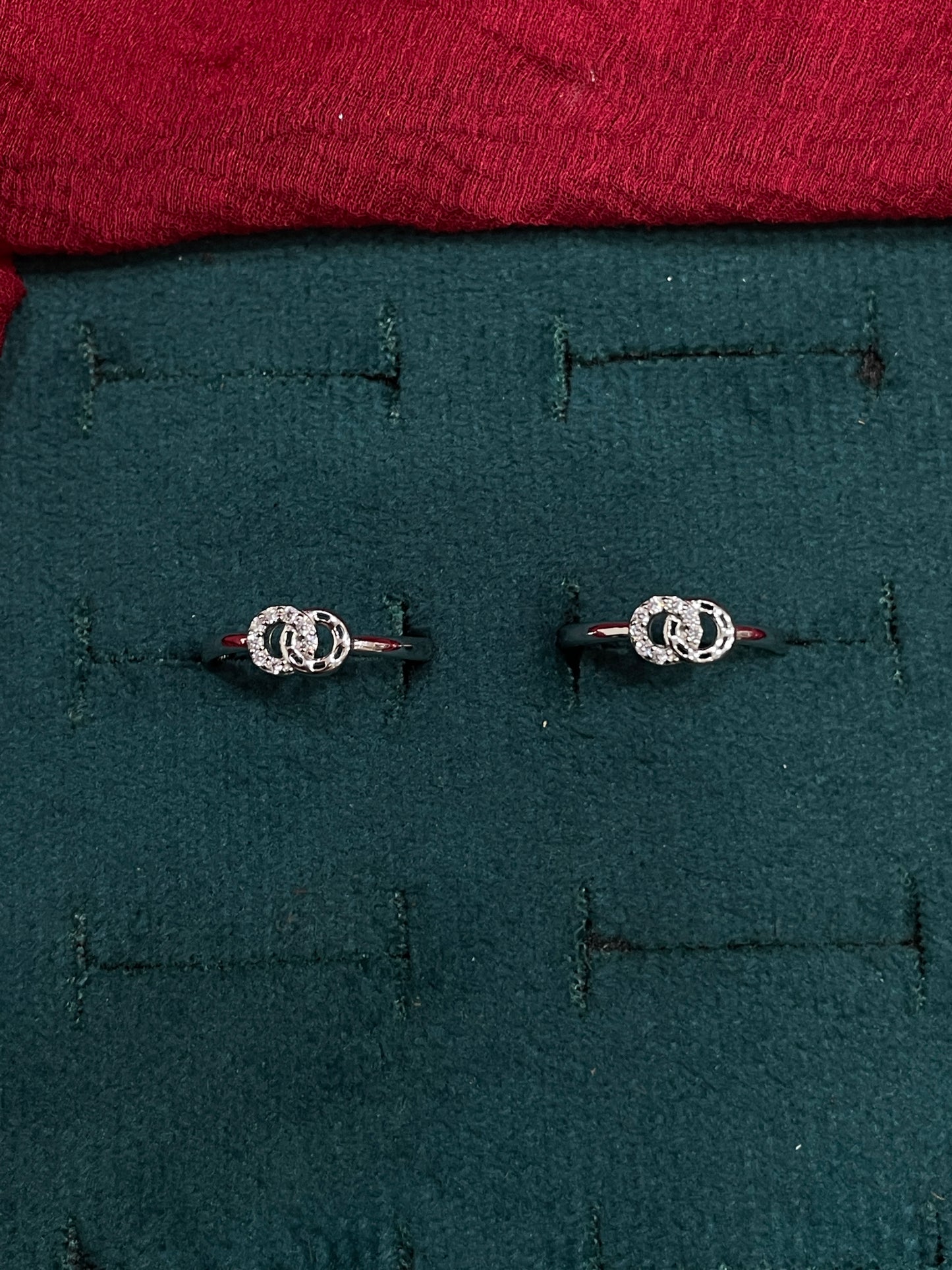 925 Silver Loop Toe Rings