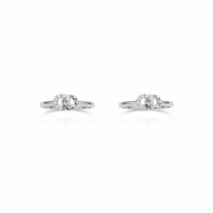 925 Silver Loop Toe Rings