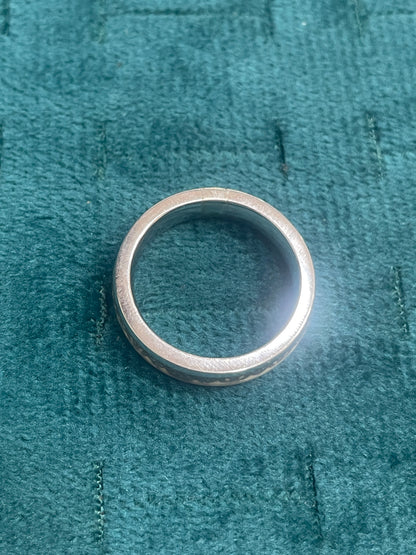 92.5 Silver Men’s Ring Size 18 | Stylish Clean Finish | Elegant Jewellery