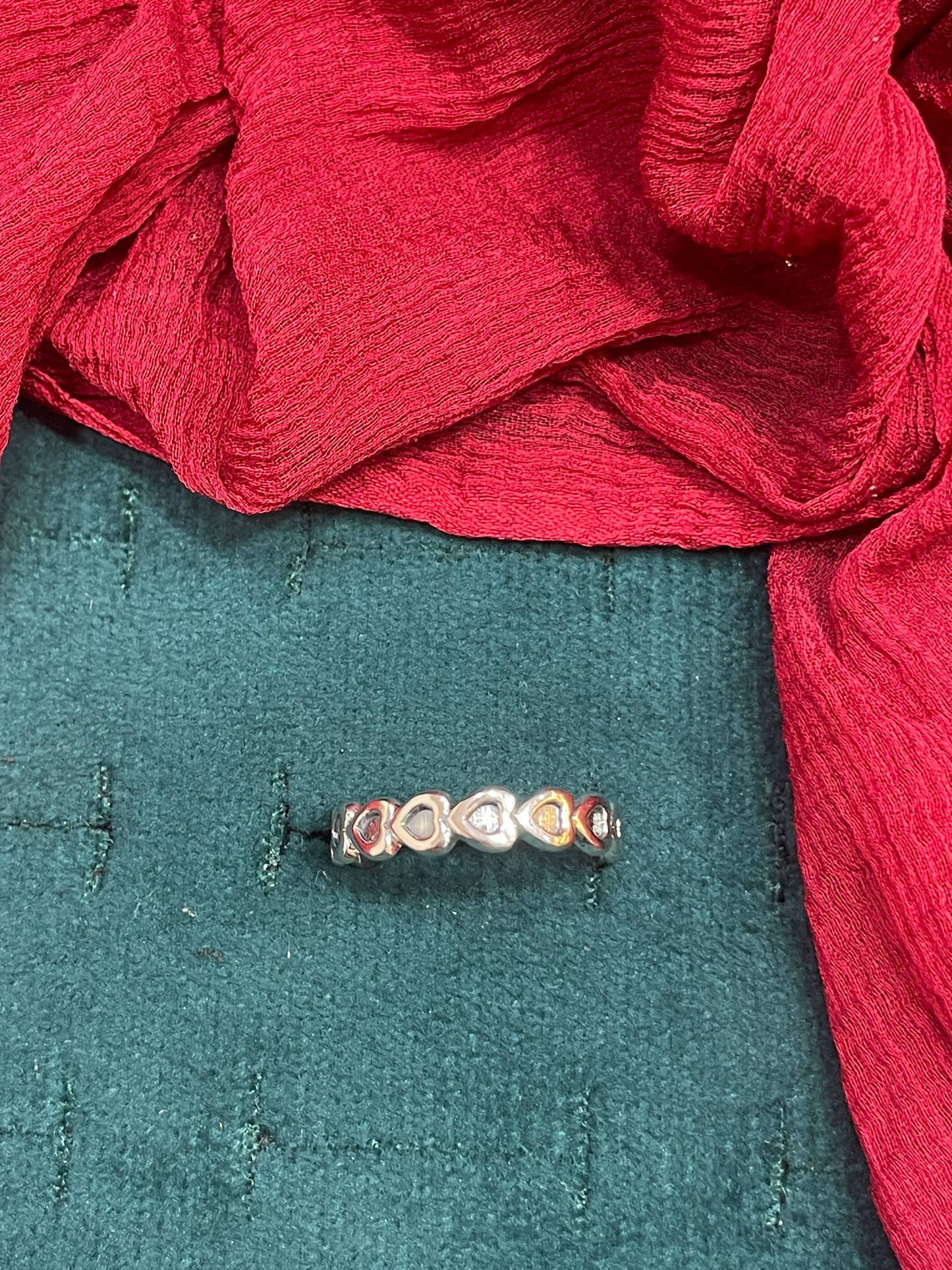 92.5 Silver ring size 15