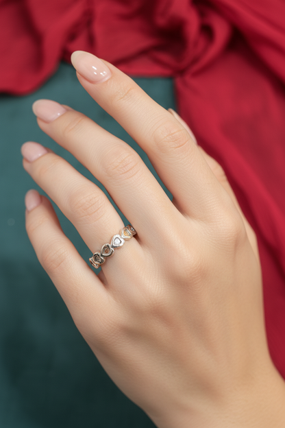 92.5 Silver ring size 15