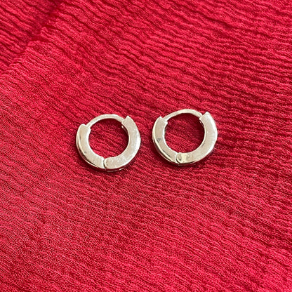 92.5 Silver Bali Earring Single Piece for Men & Women | Classic Hoop Design | Daily Wear Jewellery