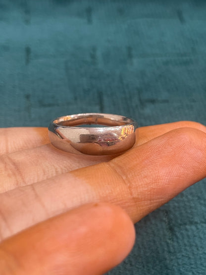92.5 Silver Rhodium Men’s Ring | Stylish Premium Finish | Elegant Fashion Jewellery