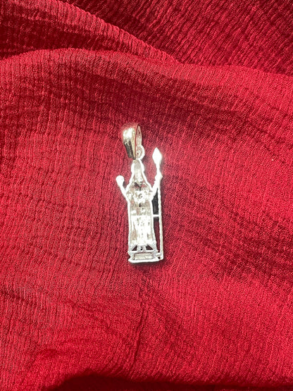 92.5 Silver Oxidised Subramanya Swamy Pendant for Men & Women | Murugan Temple Design | Daily Wear Jewellery