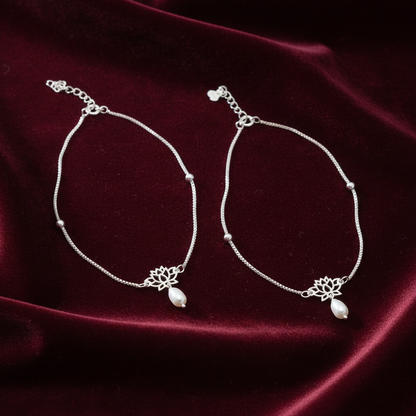 92.5 silver anklets 
