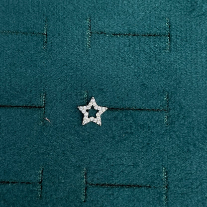 92.5 Silver Star Stud Earrings | Classy Celestial Design | Jewellery pair