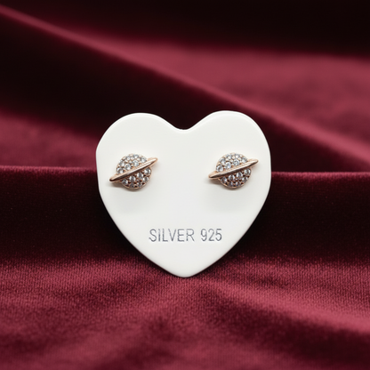 92.5 silver second studs earrings 
