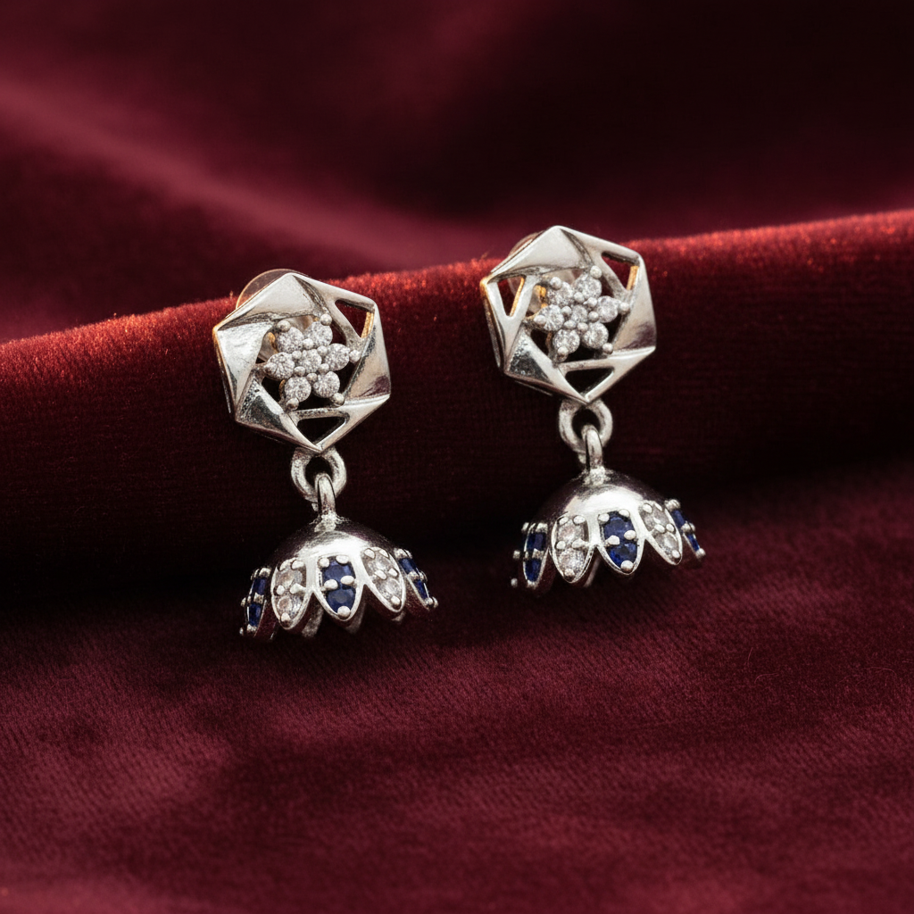 92.5 silver earrings 