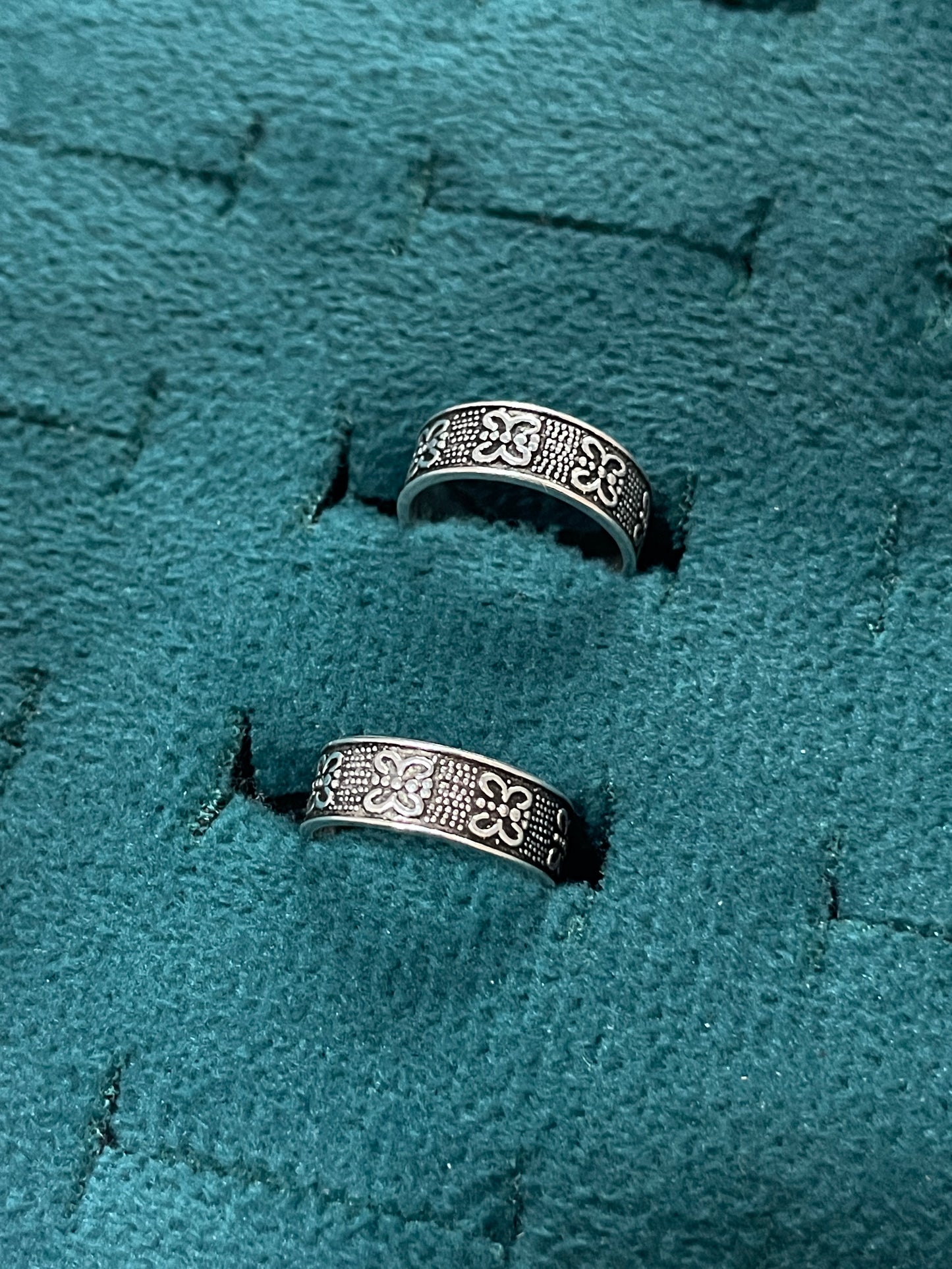 92.5 Silver Toe Rings for Women | Butterfly Oxidised Design | Traditional Jewellery