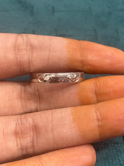 92.5 Silver Men’s Ring Size 24 | Stylish Bold Finish | Elegant Fashion Jewellery