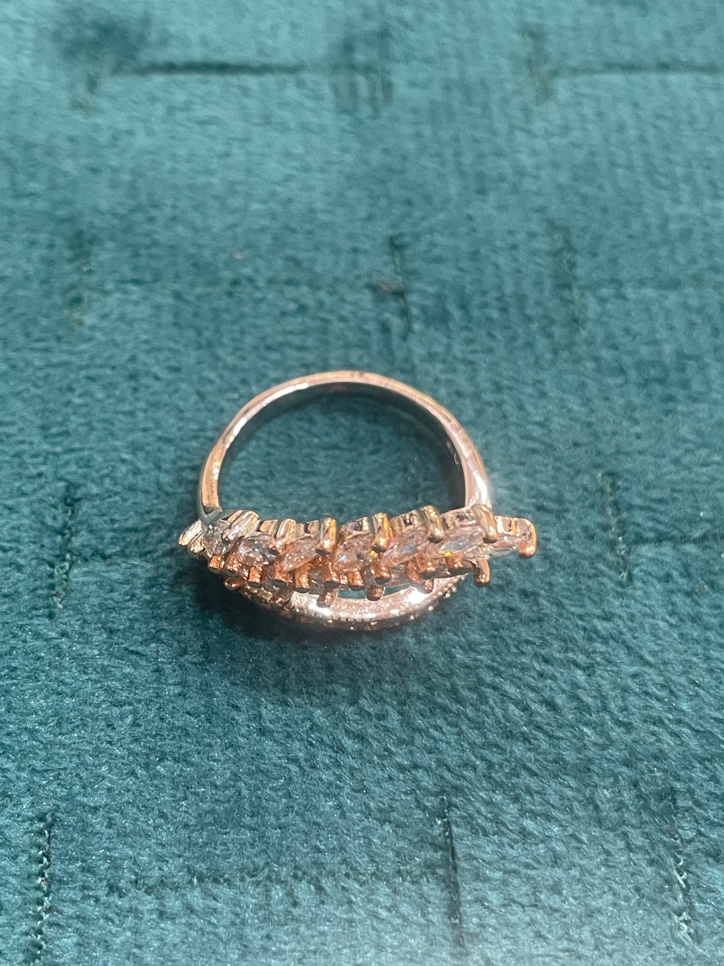 92.5 Silver Leaf Ring for Women Size 10 | Stylish Classic Nature Design | Elegant Fashion Jewellery