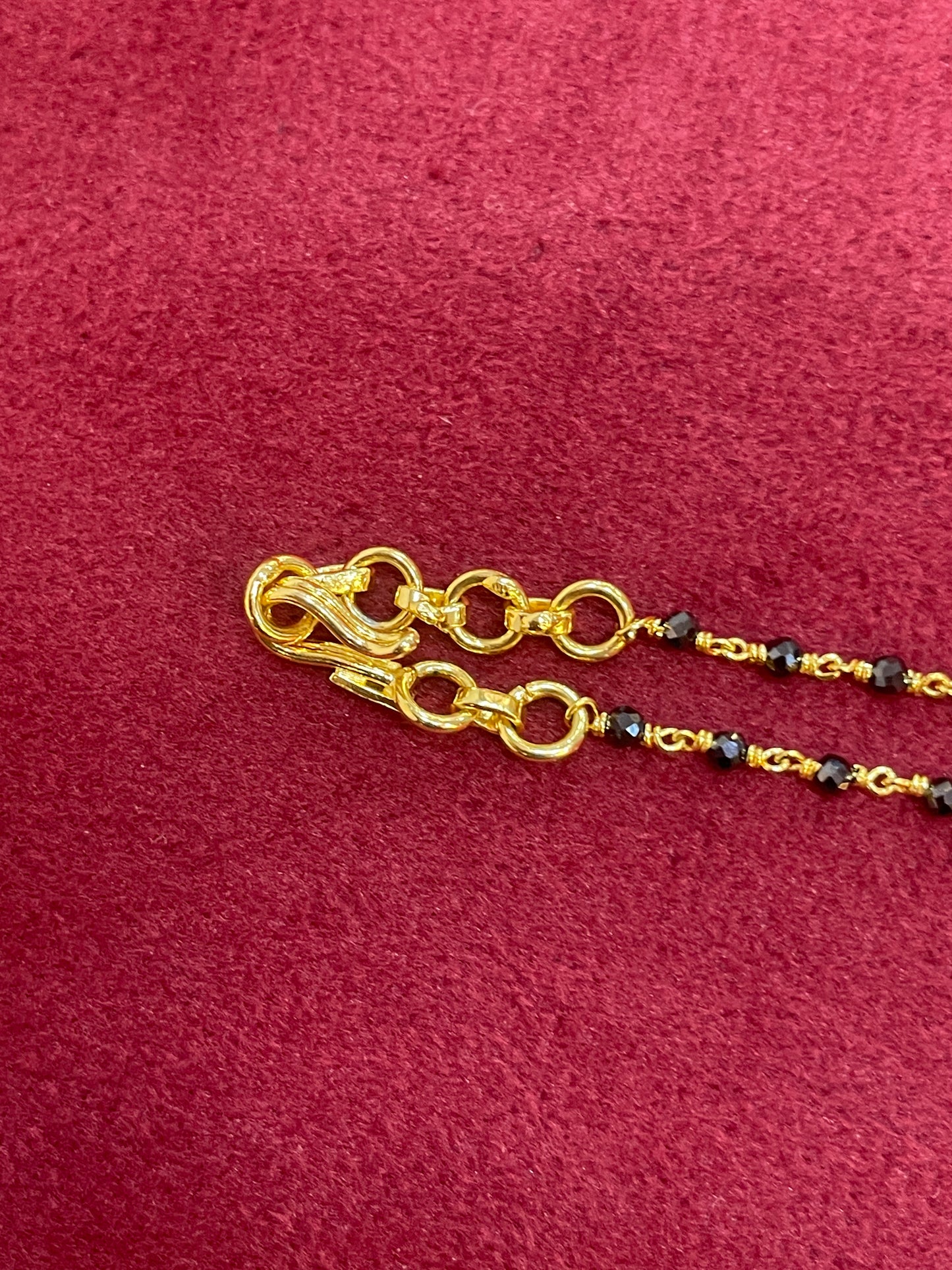 Black bean chains 16 inch