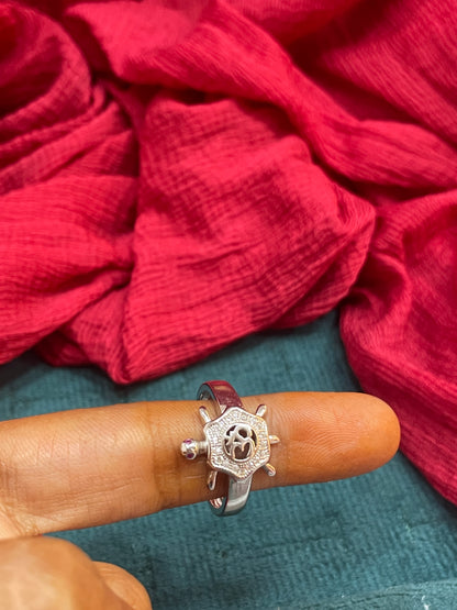 92.5 silver ring size 16