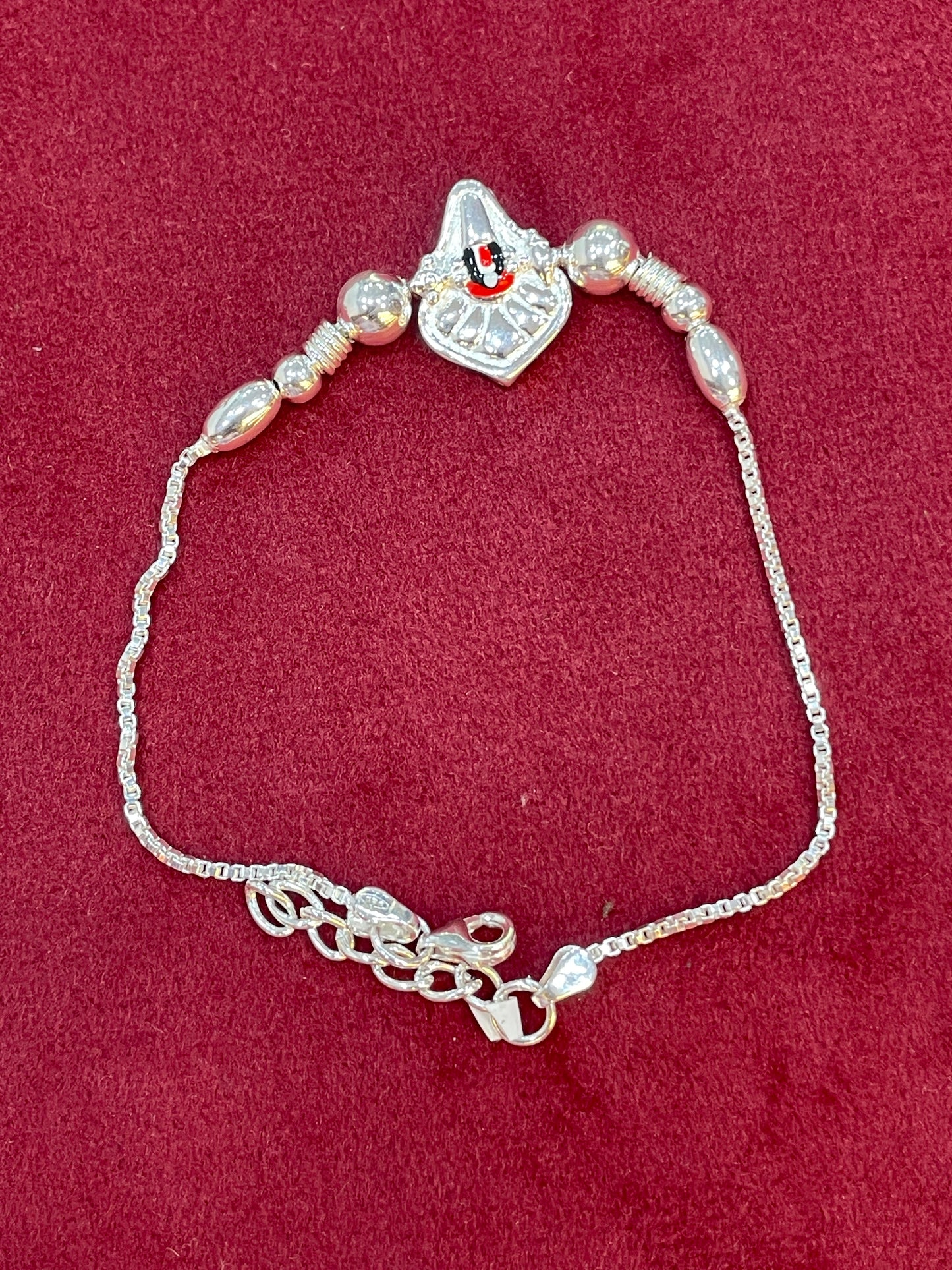 925 Silver Balaji Rakhi