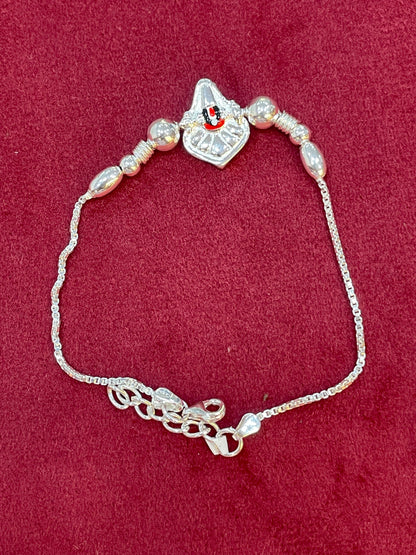 925 Silver Balaji Rakhi