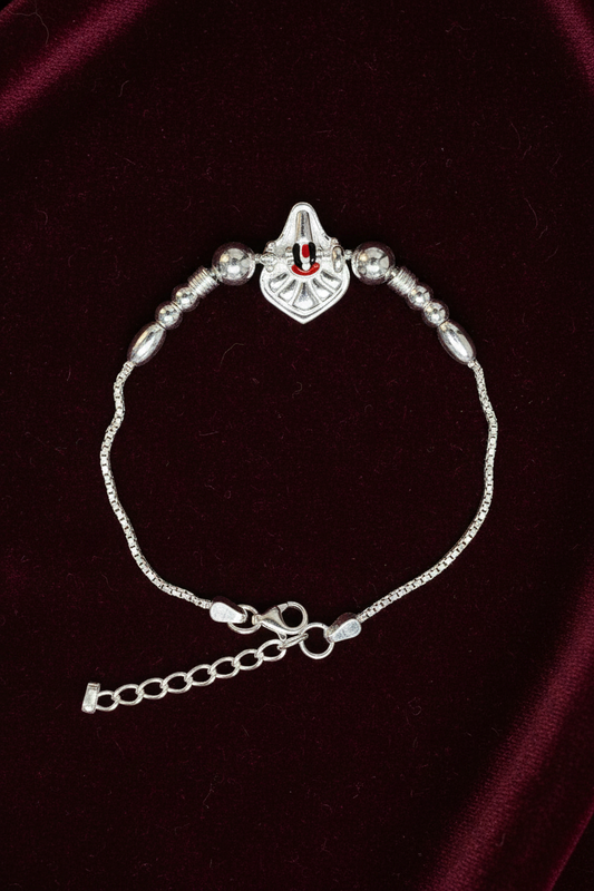925 Silver Balaji Rakhi
