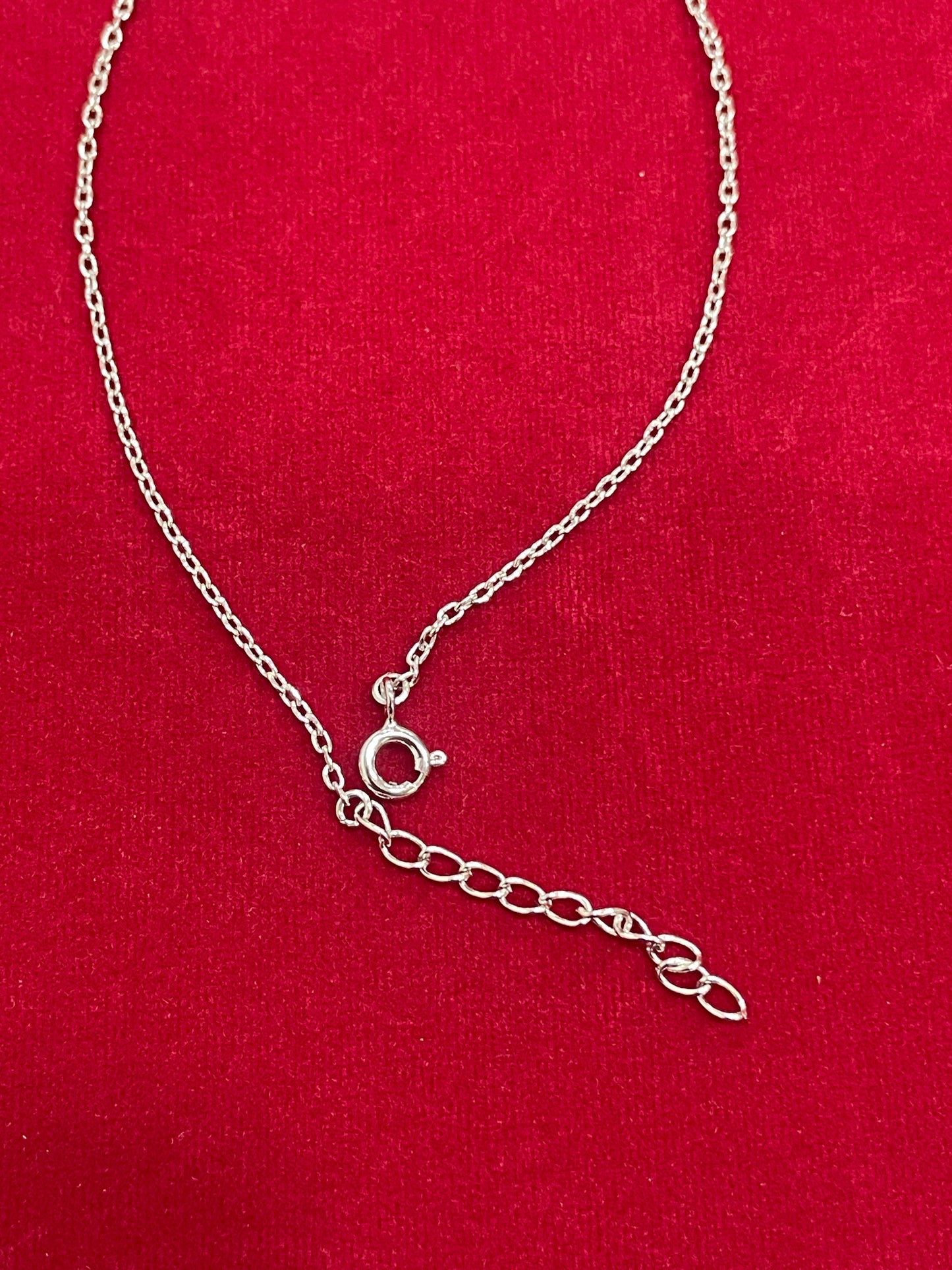925 Sterling Silver Brother Rakhi | CZ Stone Chain Rakhi for Raksha Bandhan