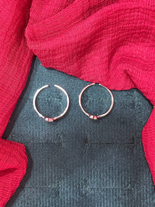 92.5 silver stylish classy toe rings