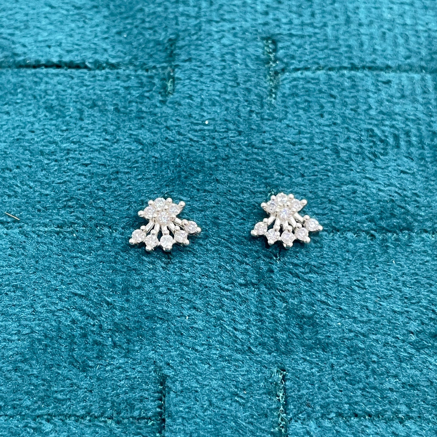92.5 Silver Second Studs | Stylish Minimal Design | Elegant Fashion Jewellery