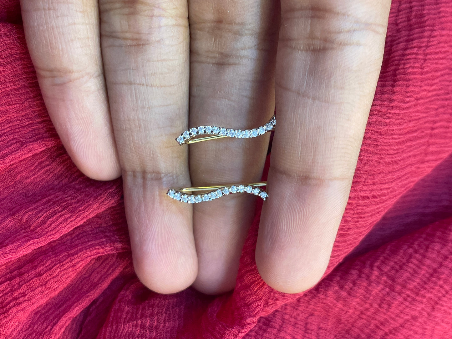 92.5 Silver Gold Plated Ear Cuffs for Women | Stylish Contemporary Design | Fashion Jewellery
