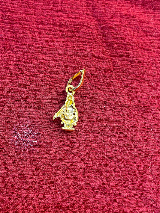 92.5 silver gold plated Ayyappa’s pendant