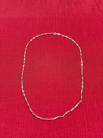 925 Silver Trendy Italian Chain - 18 inches