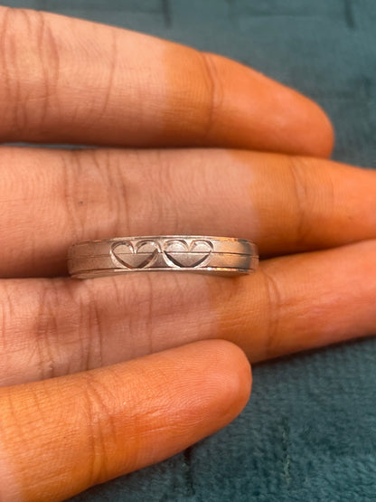 92.5 Silver Men’s Ring Size 24 | Stylish Elegant Finish | Fashion Jewellery