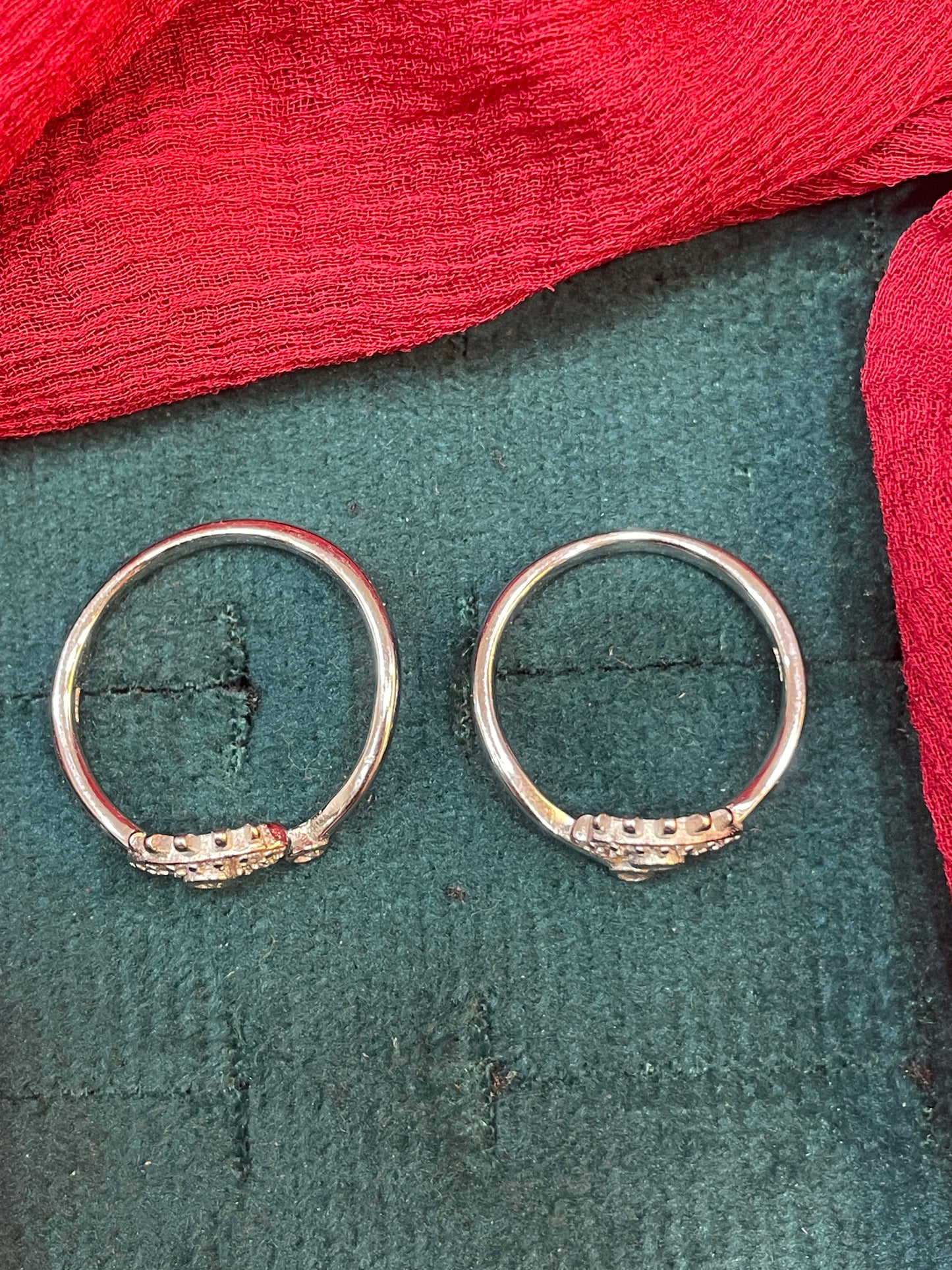 925 Silver Evil Eye Toerings