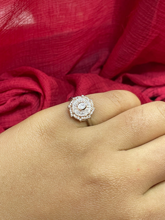 92.5 Silver Stylish Flower Ring for Women | Elegant Floral Design | Daily Wear Jewellery